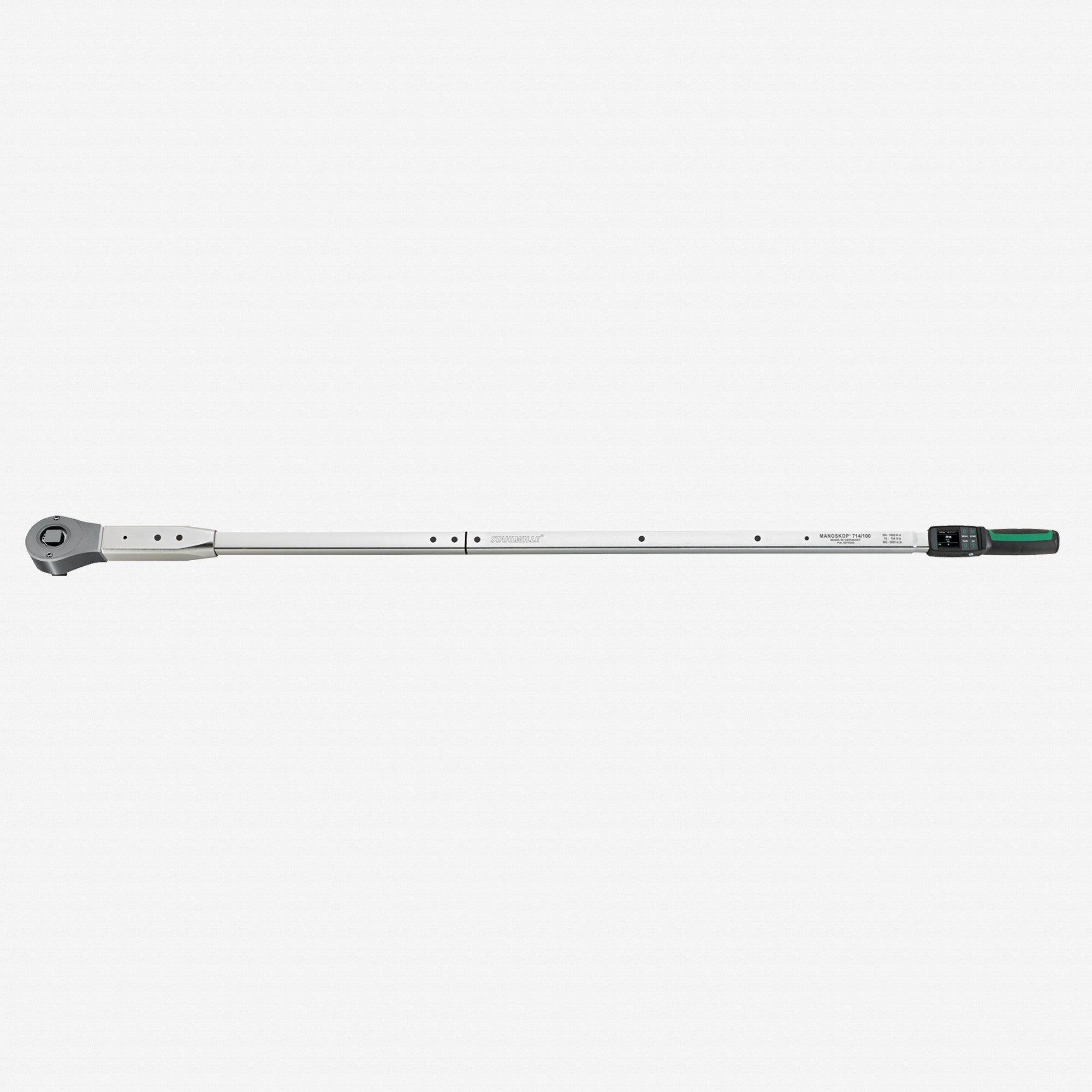 Stahlwille 714R MANOSKOP Tightening Angle Torque Wrench, Size 100; 100-1000 Nm, 3/4", 22x28 mm
