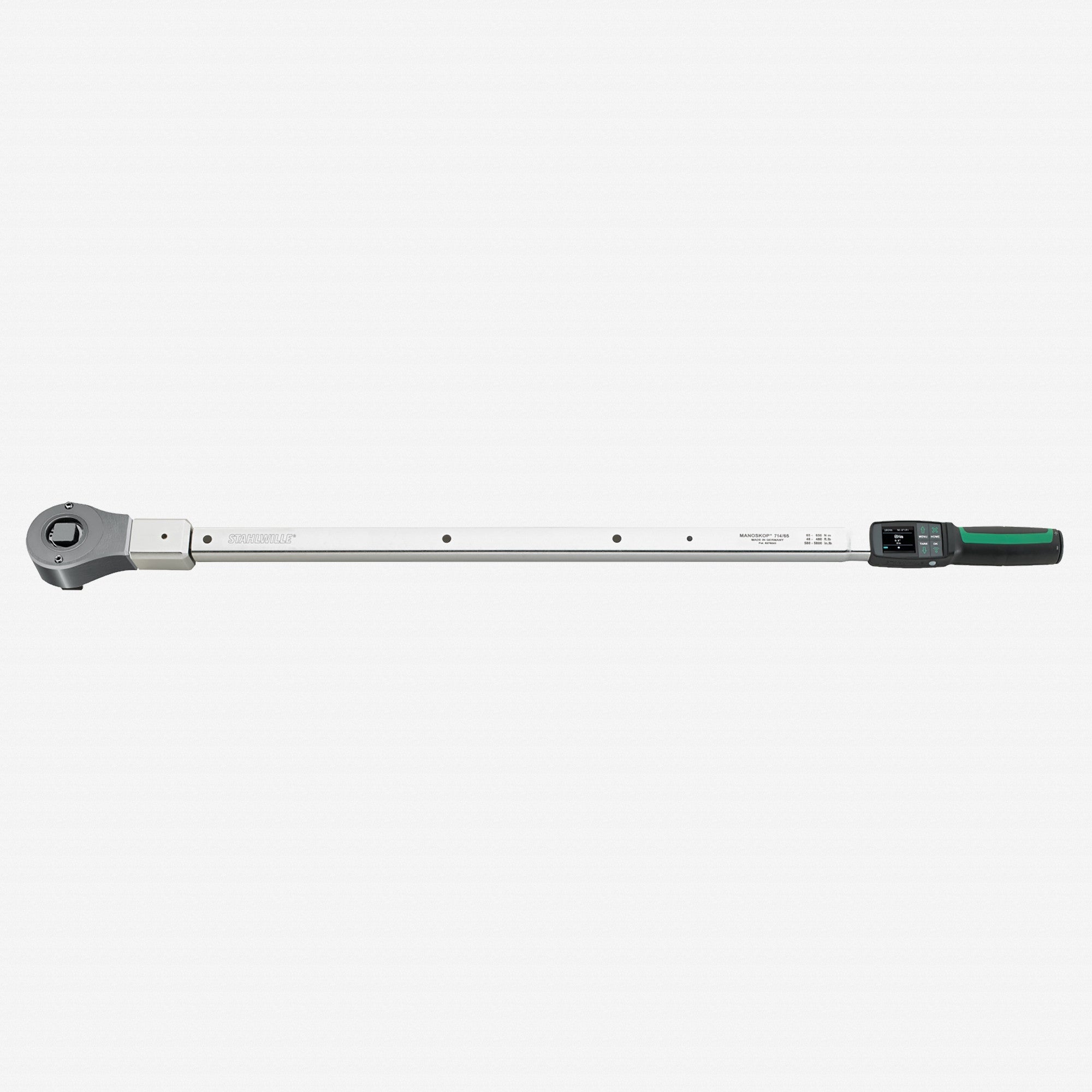 Stahlwille 714R MANOSKOP Tightening Angle Torque Wrench, Size 65; 65-650 Nm, 3/4", 22x28 mm