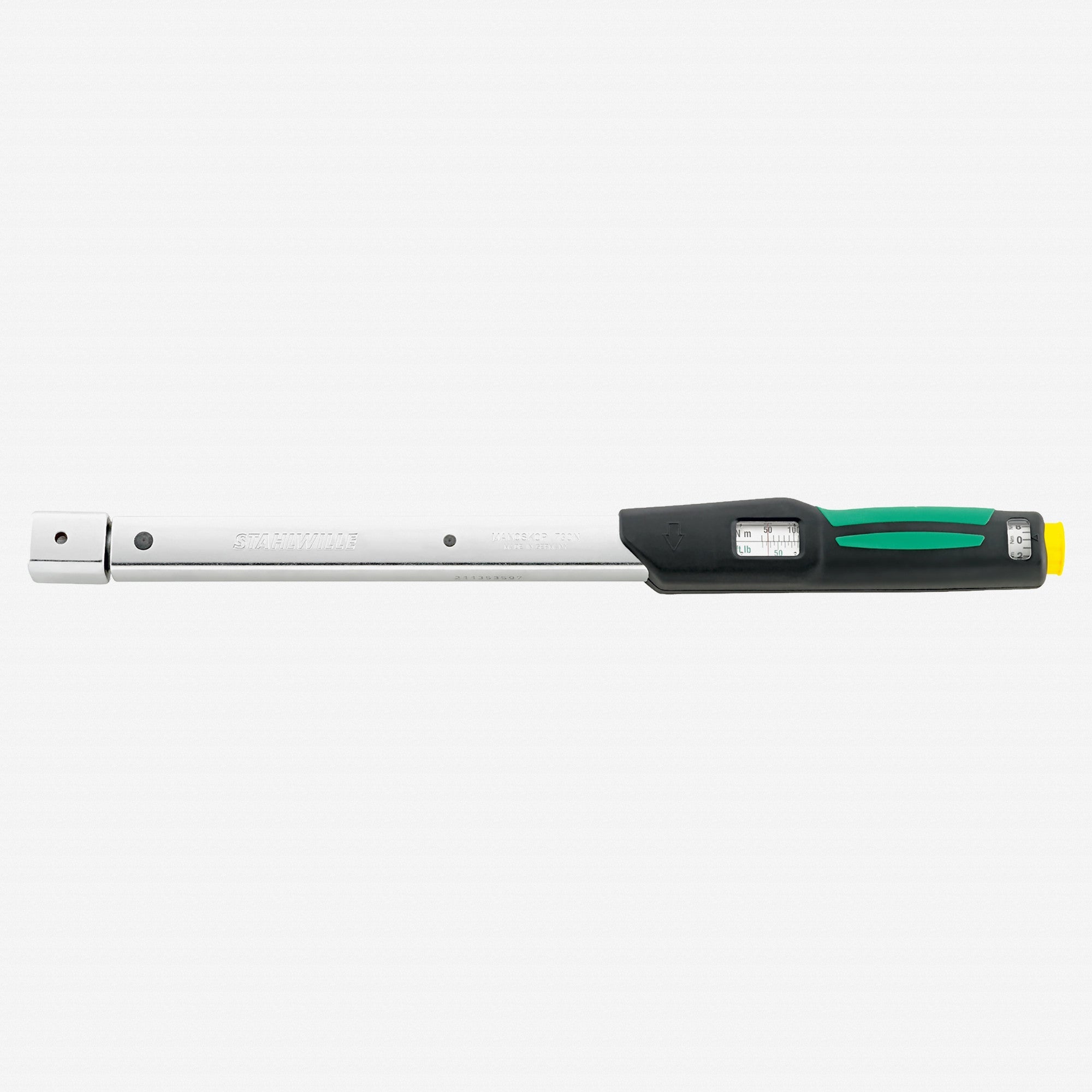 Stahlwille 730 Fix Service MANOSKOP Torque Wrench, Size 100; 200-1000 Nm; 22x28 mm