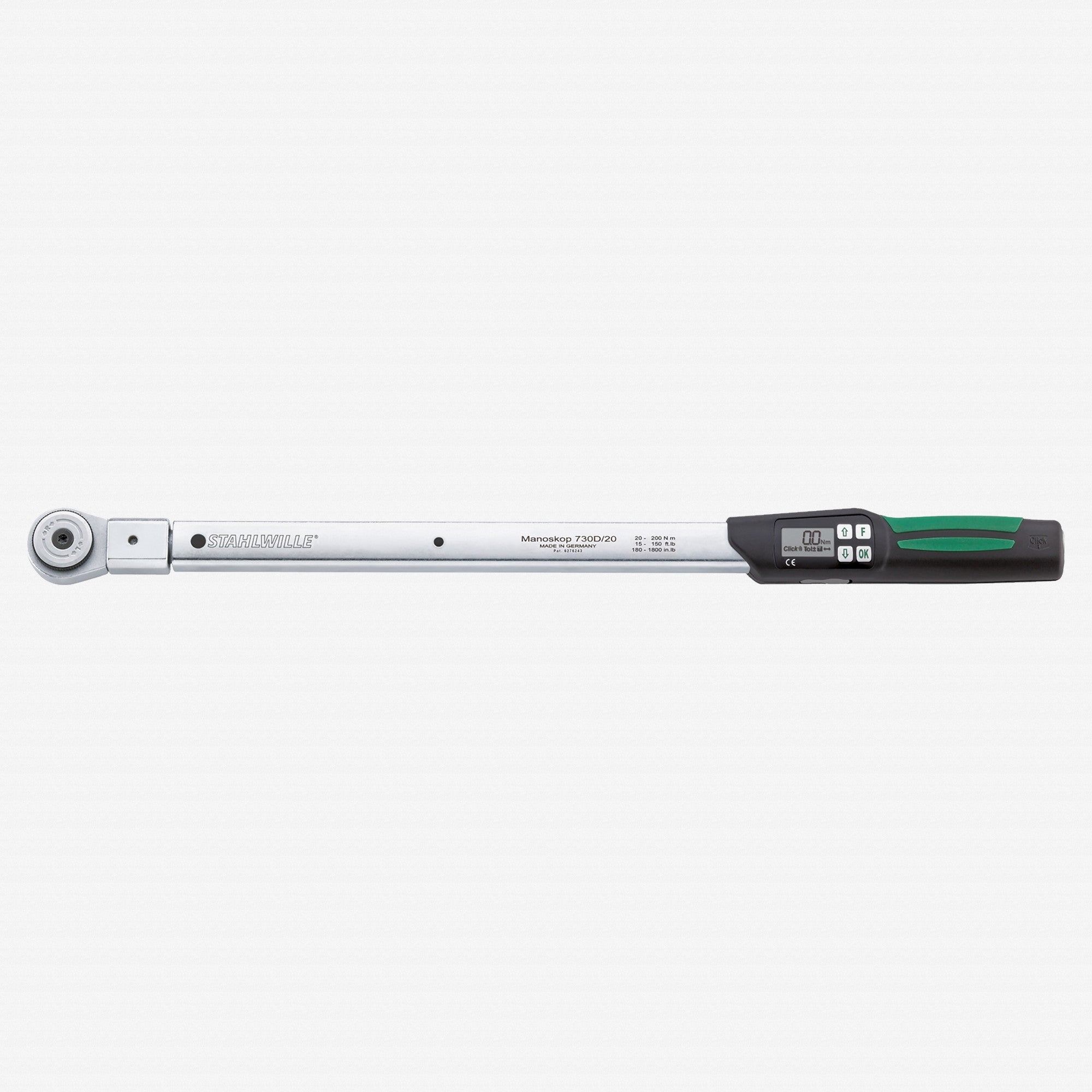 Stahlwille 730DR Service/Series MANOSKOP Torque Wrench, size 80; 80-800 Nm, 22x28 mm