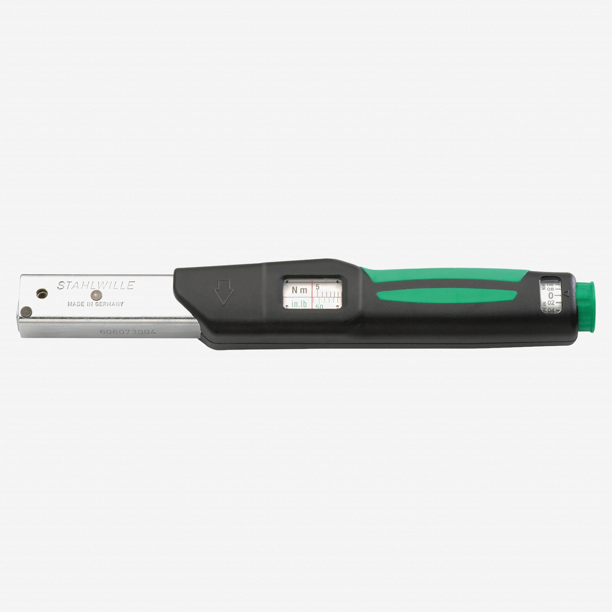 Stahlwille 730N Service MANOSKOP Torque Wrench, Size 2, 9 x 12mm, 4-20 Nm