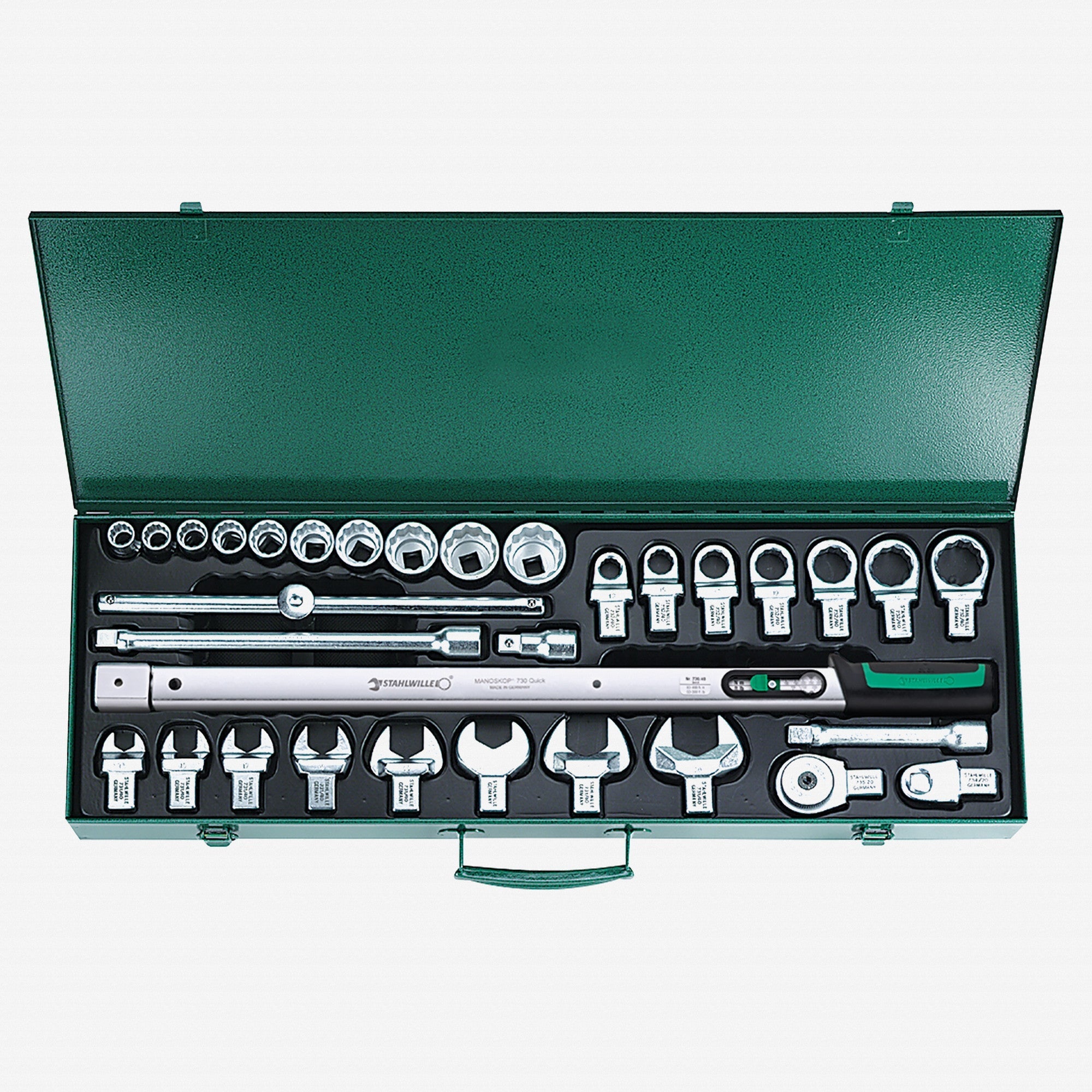 Stahlwille 730R/40/32 Torque Wrench Set, 32 Pieces