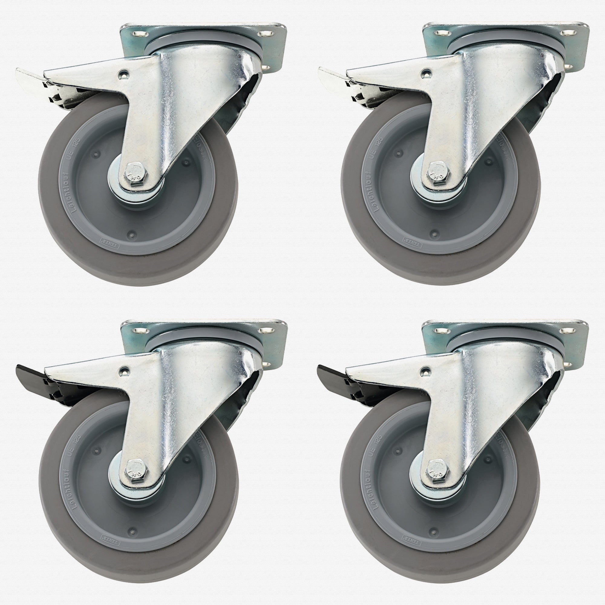 Stahlwille R 95/98S Set of Wheels For Trolleys, 125 mm diameter