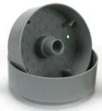 Stetson 6″ Pour-A-Lid Cover 202 PAL Grey