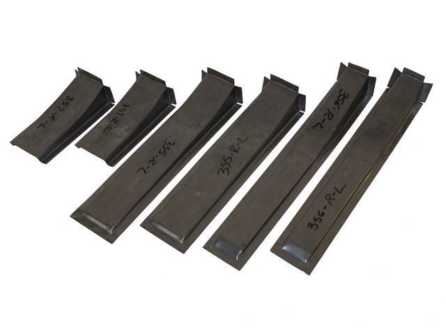 Floor Pan Brace Set, Complete Kit