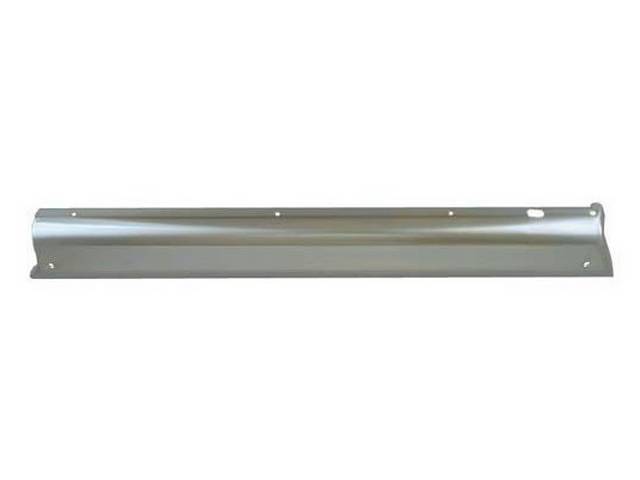 Door Top Garnish Rail, Steel, RH