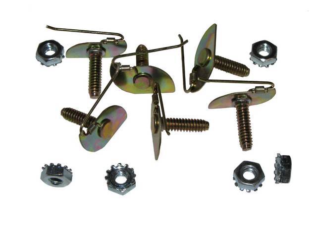 Door Garnish Rail Molding or Grille Side Molding Mounting Kit