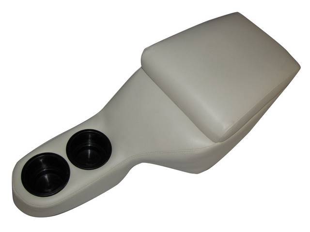 Cruiser Console, White Vinyl