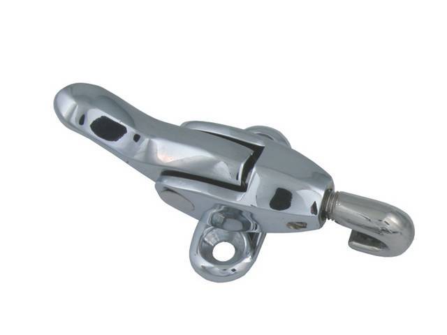 Hard Top and Soft Top Side Clamp, Straight Handle