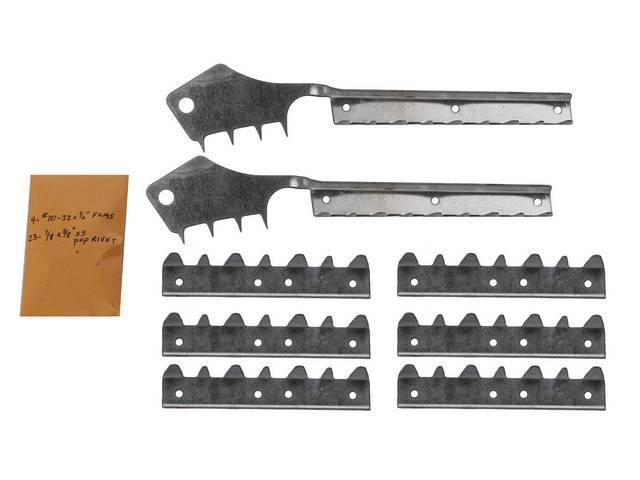 Soft Top Tack Strip Retainer Repair Kit