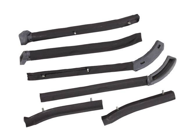 Soft Top Side Rail Weatherstrip Set