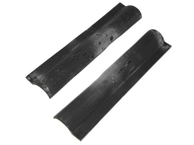 Front Fender Lower Rear Splash Shield Weatherstrips