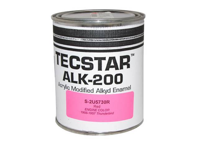 Engine Paint, Ford Red Orange, 1 pint