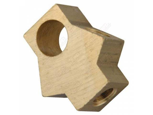 Brake Line Connector Block, Rear