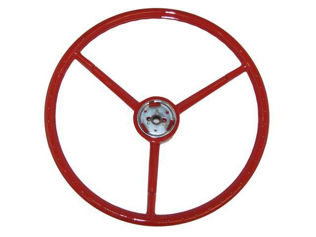 Steering Wheel, 56 Red