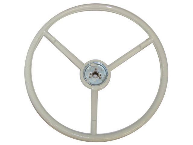 Steering Wheel, 57 White