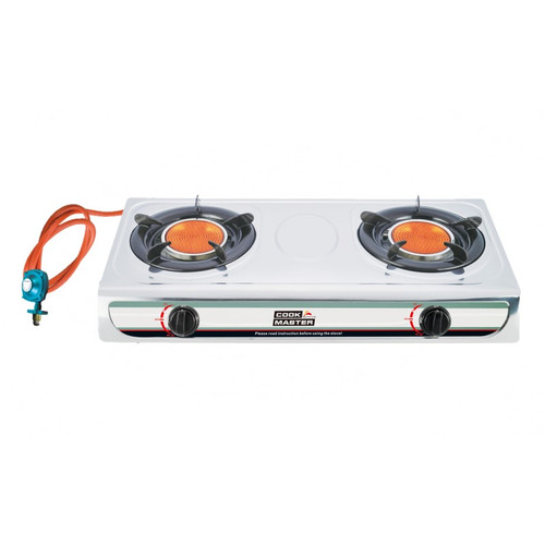 Stainless Steel Infrared Double Super Burner