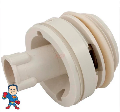 Vico White Garden Tub Jet Eyeball Nozzle #38 – 80% Shutoff, Old Style Replacement