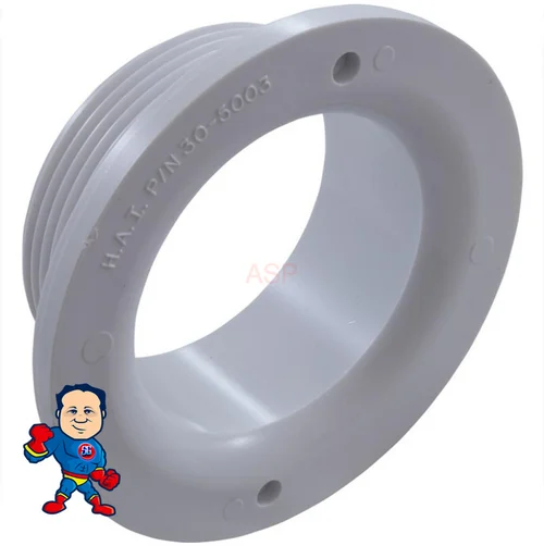 Wall Fitting , Hydro-Air, HAI, 3-Port Butterfly Jet, 3-1/4″ Hole Size, White