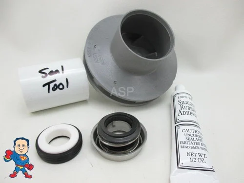 Waterway 3/4hp HiFlo Side Discharge Impeller & Seal Kit Code B – Closed Face Design