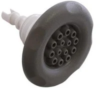 Waterway 4 Inch Multi-Massage Scallop Poly Storm Jet White 229-8297