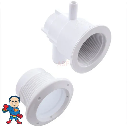 Waterway Mini Jet Body Adjustable New Style 3/8″ Air Barb x 3/4″ Water Barb Elbow