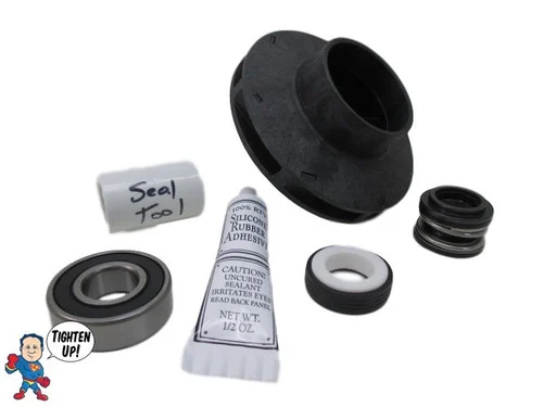 Watkins 1.5-1.65HP Impeller Kit w/ Bearing & Seal, 2 1/8″ Eye, #4081, Wavemaster 4000-9200 Series