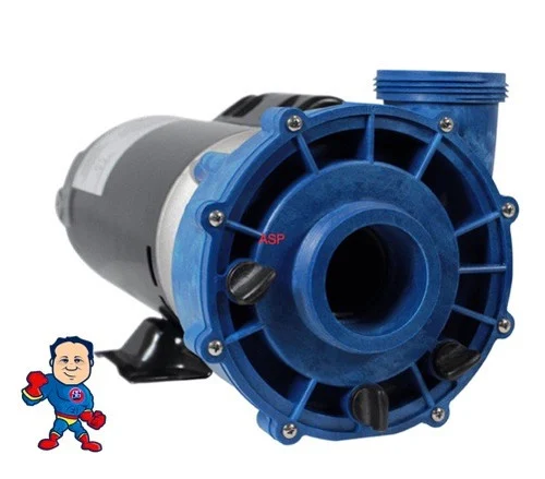 Watkins Wavemaster 6500 Complete Spa Pump 0974001 (4081) 1.5HP 230V 48Fr 2″x2″ 1-2 Speed 7.7A