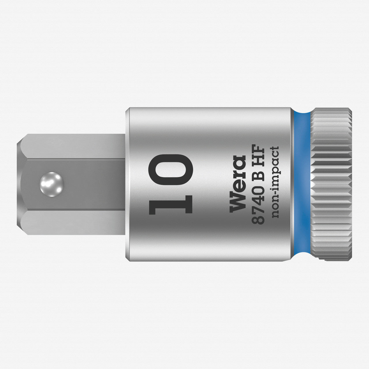 Wera 003043 3/8" Drive Zyklop Hex-Plus Bit Socket with Holding Function 10.0 mm