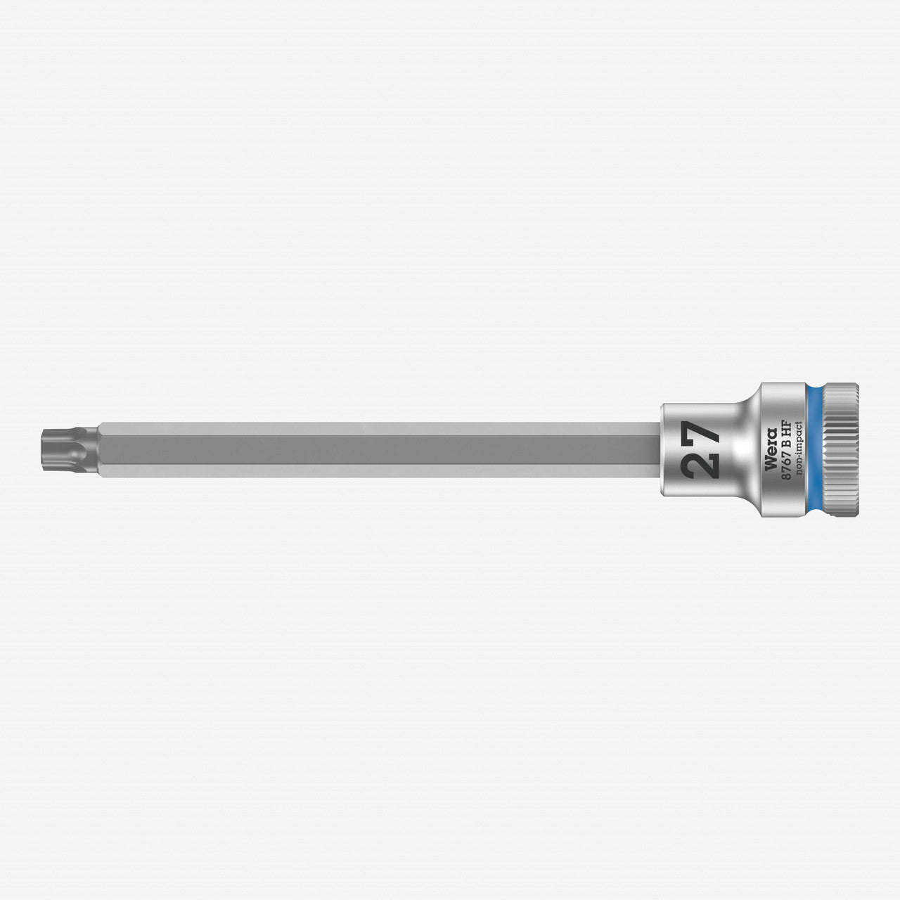 Wera 003065 3/8" Drive Zyklop TORX Bit Socket with Holding Function T27 Long