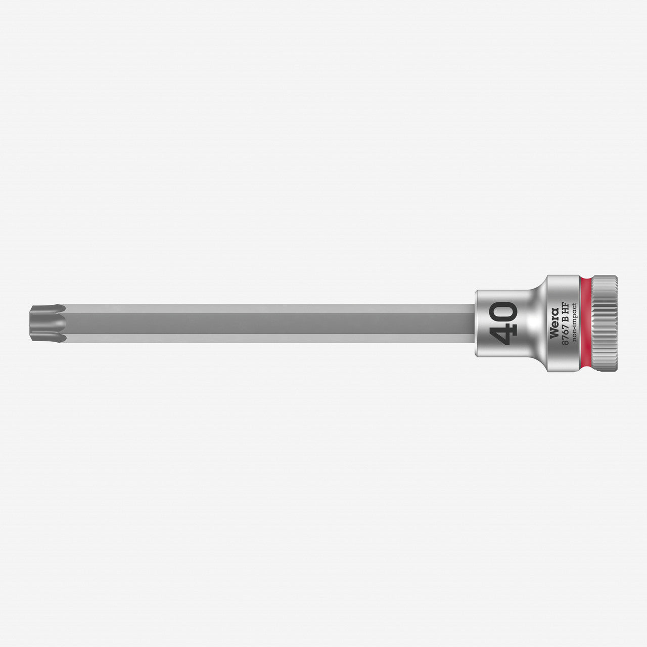 Wera 003069 3/8" Drive Zyklop TORX Bit Socket with Holding Function T40 Long