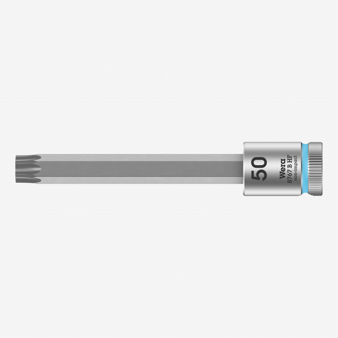 Wera 003073 3/8" Drive Zyklop TORX Bit Socket with Holding Function T50 Long