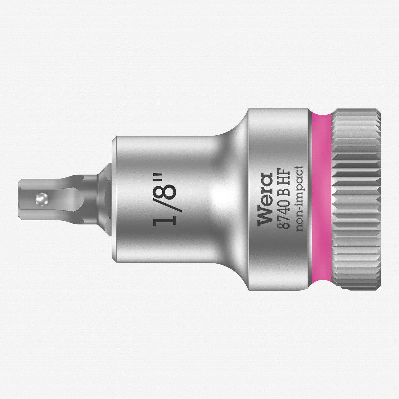 Wera 003080 3/8" Drive Zyklop Hex-Plus Bit Socket with Holding Function 1/8"