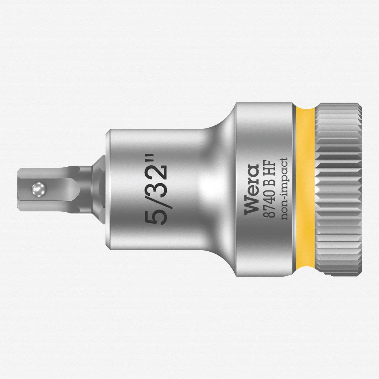 Wera 003083 3/8" Drive Zyklop Hex-Plus Bit Socket with Holding Function 5/32"