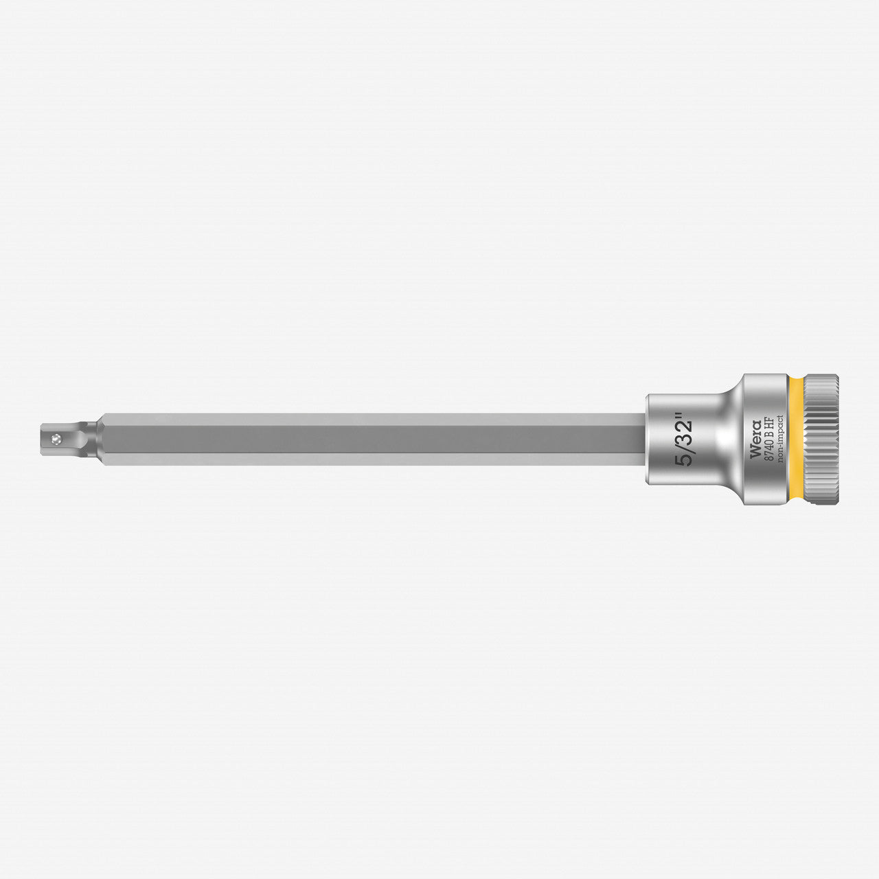 Wera 003084 3/8" Drive Zyklop Hex-Plus Bit Socket with Holding Function 5/32" Long