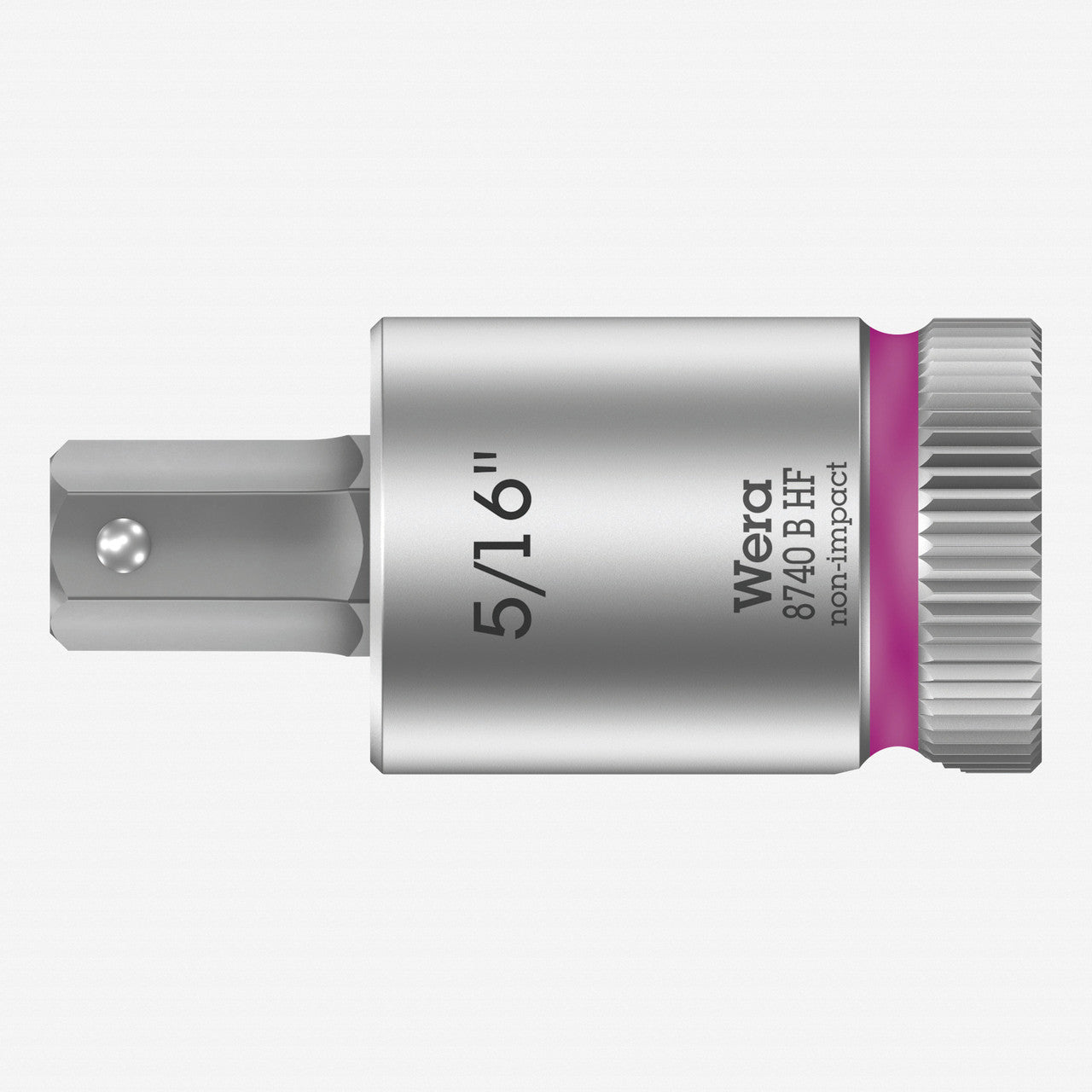Wera 003091 3/8" Drive Zyklop Hex-Plus Bit Socket with Holding Function 5/16"