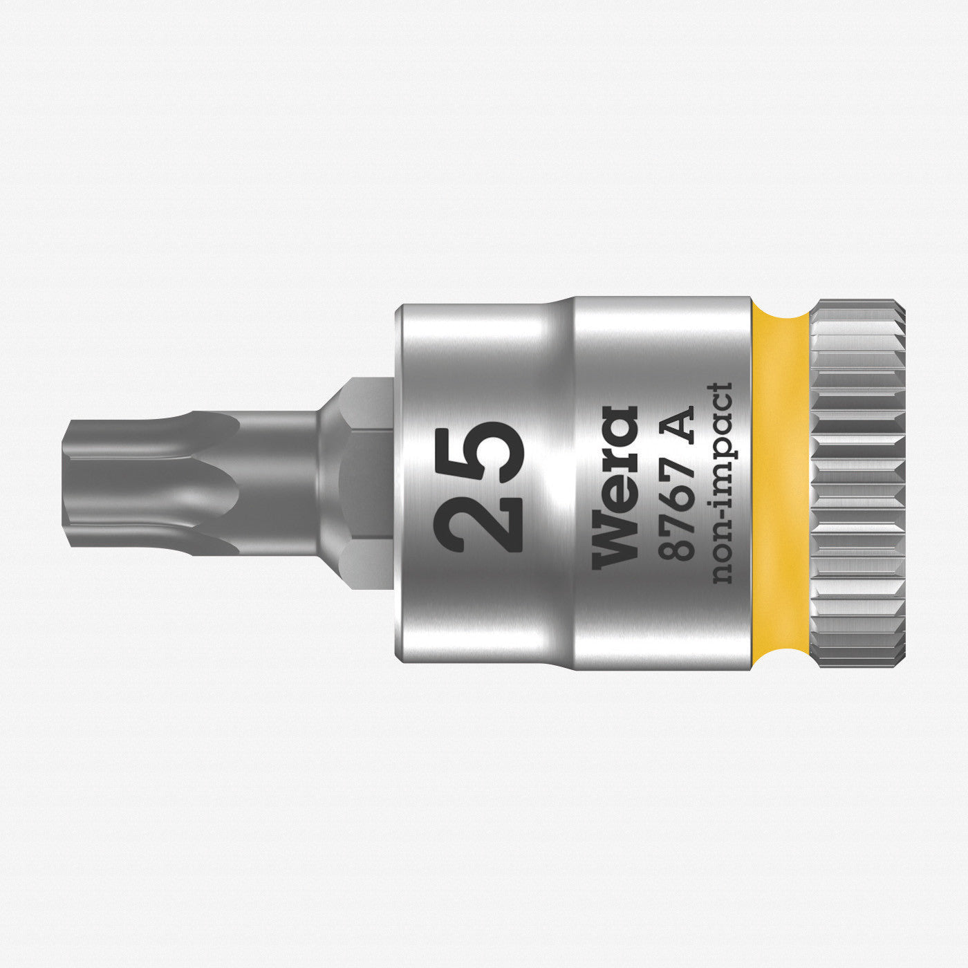 Wera 003392 8767 A TORX Zyklop Bit Socket with 1/4" Drive, T25