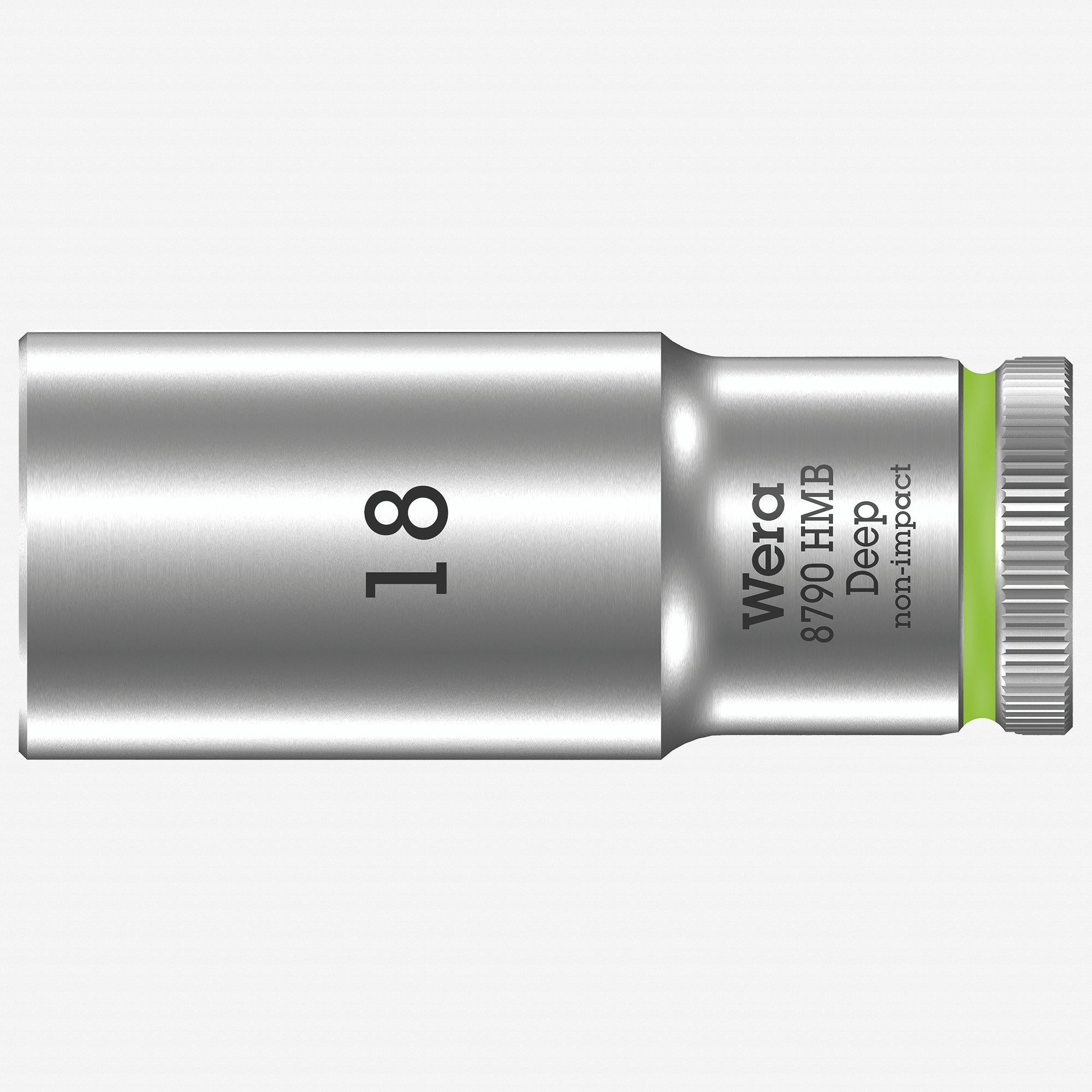 Wera 004540 Deep Socket, 18 x 3/8"