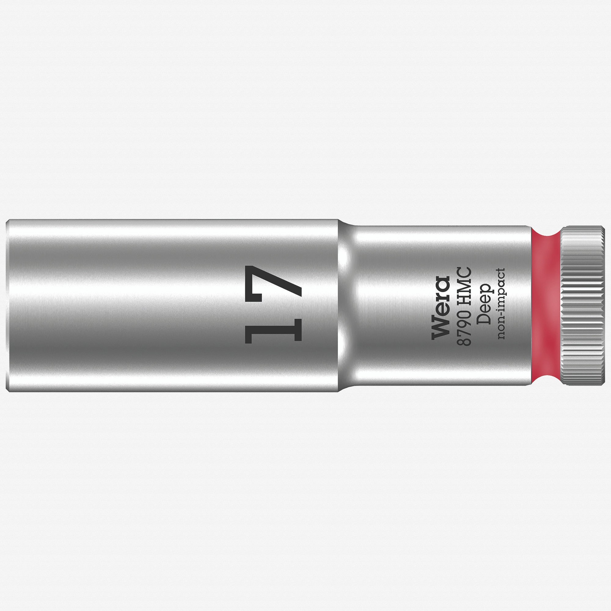 Wera 004557 Deep Socket, 17 x 1/2"