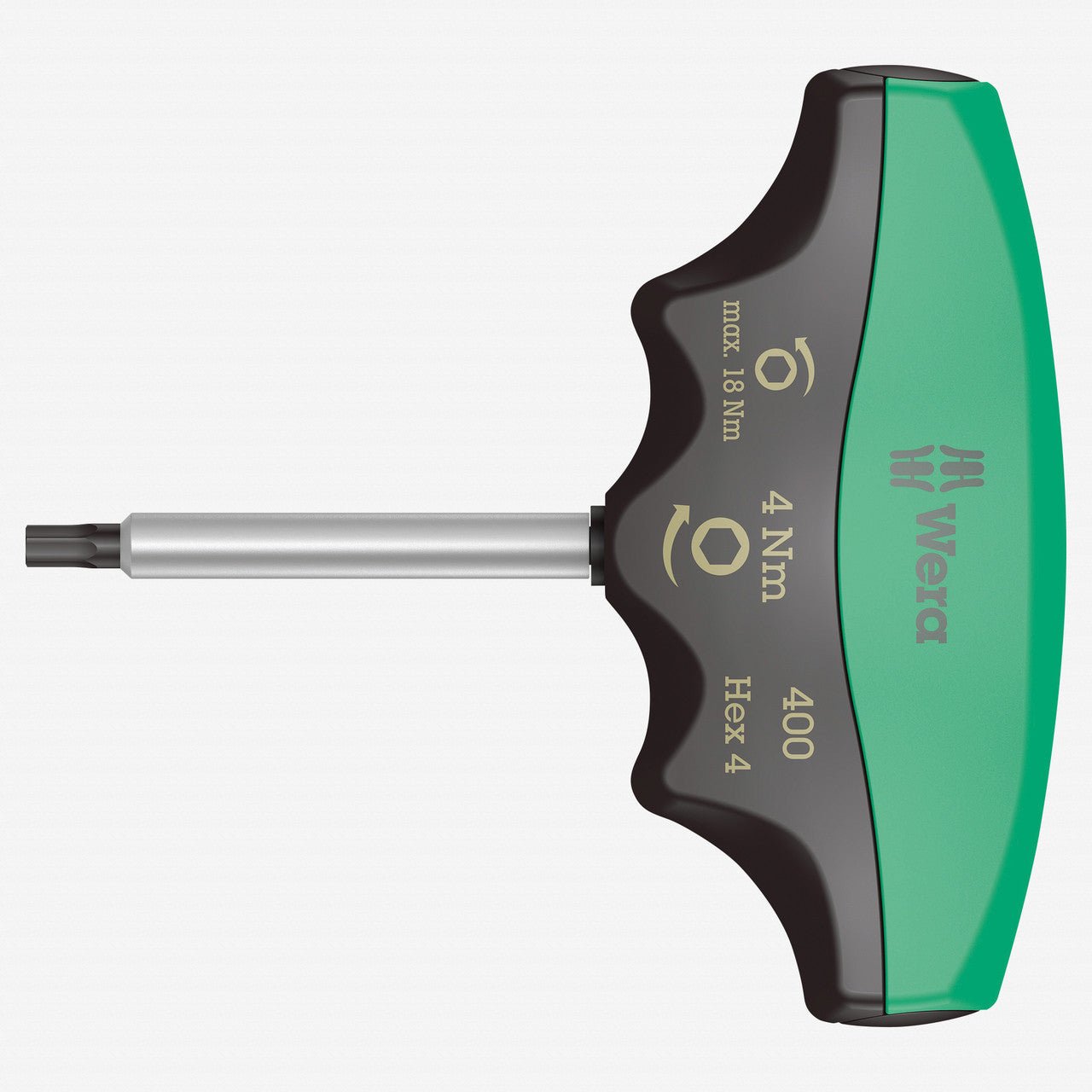 Wera 005080 4.0 Nm Fixed Torque Hex-Plus T-handle, 4.0 mm
