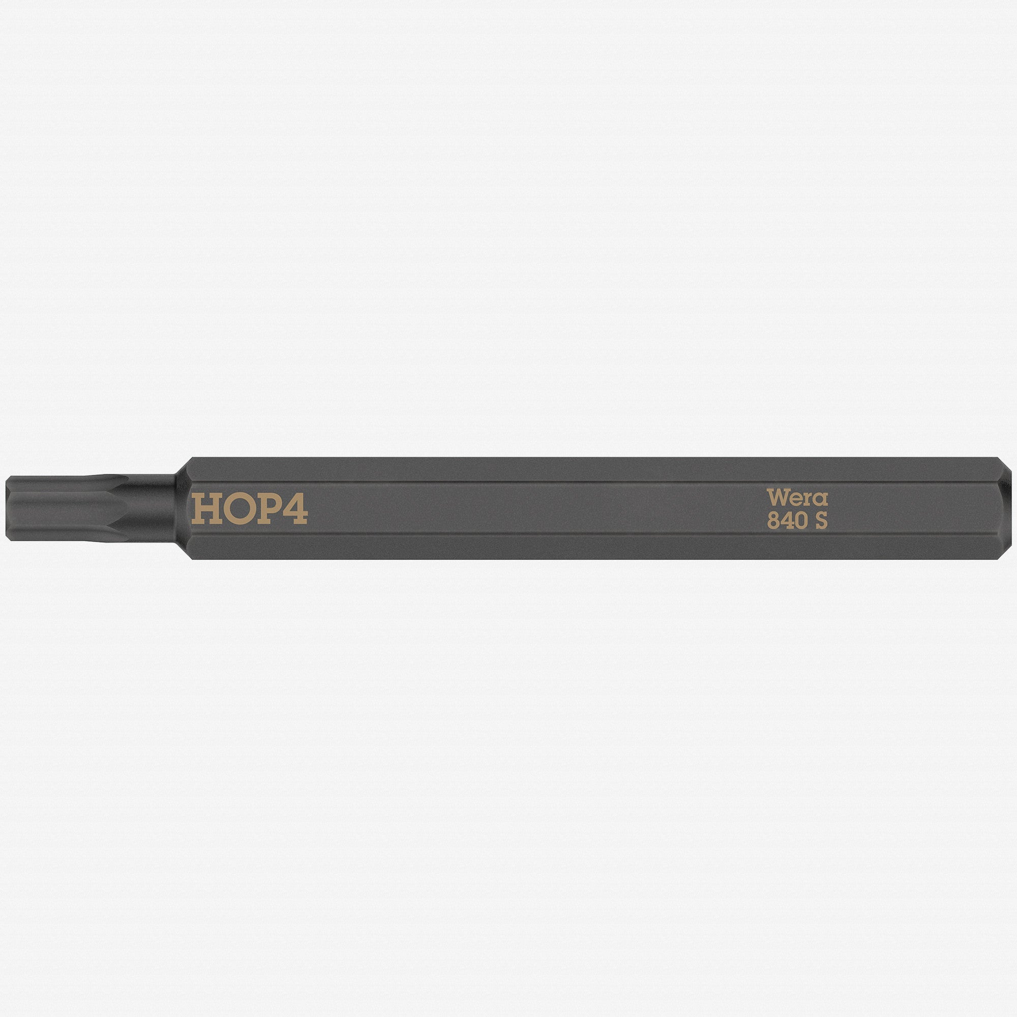 Wera 018151 Hex-Plus 840 S Bit for Impact Screwdriver, 4.0 x 70mm