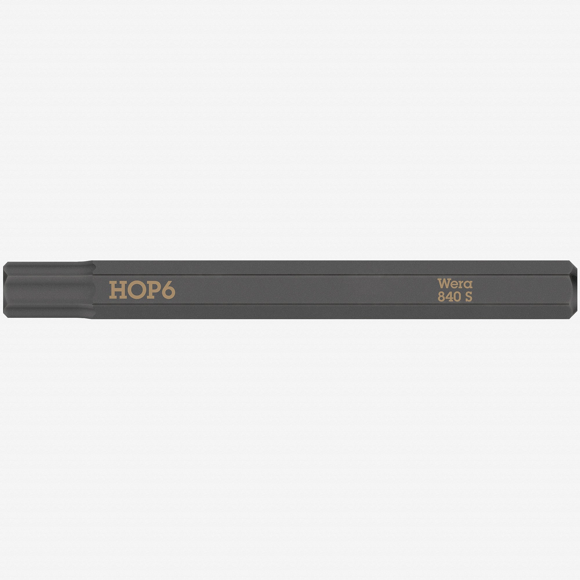 Wera 018153 Hex-Plus 840 S Bit for Impact Screwdriver, 6.0 x 70mm