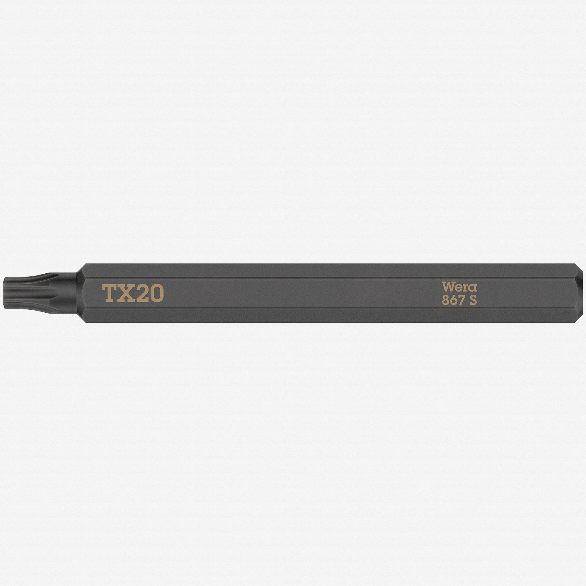 Wera 018167 TORX 867 S Bit for Impact Screwdriver, T20 x 70mm