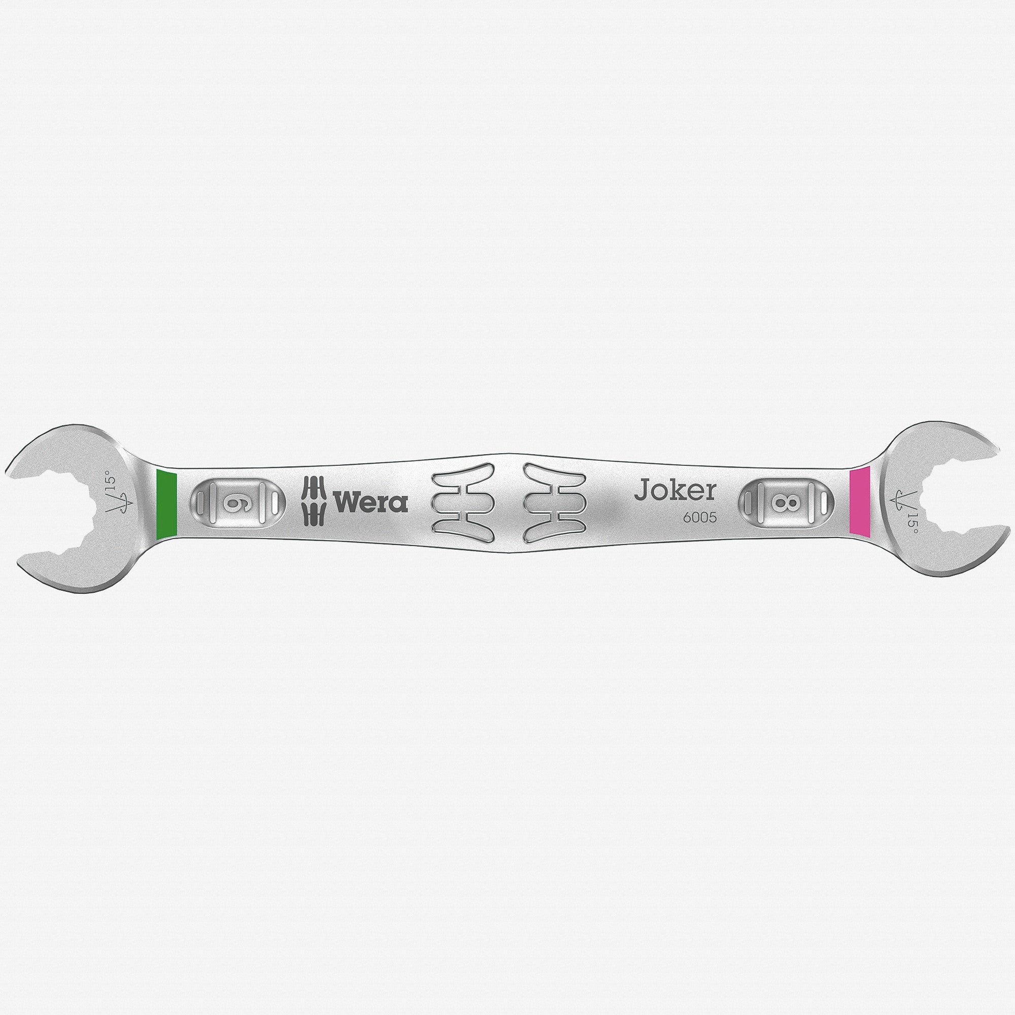 Wera 020311 Joker Double Open-ended Metric Wrench - 8.0 x 9.0mm