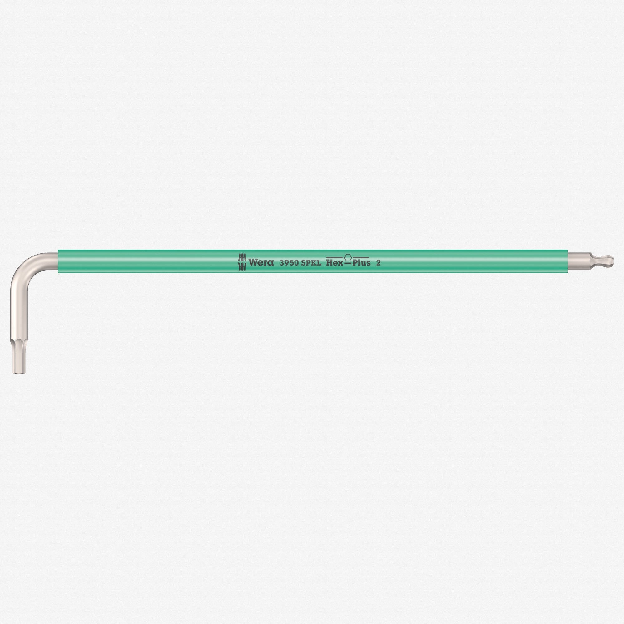 Wera 022661 Multicolor Metric Hex Stainless L-key, 2.0 mm (Turquoise)