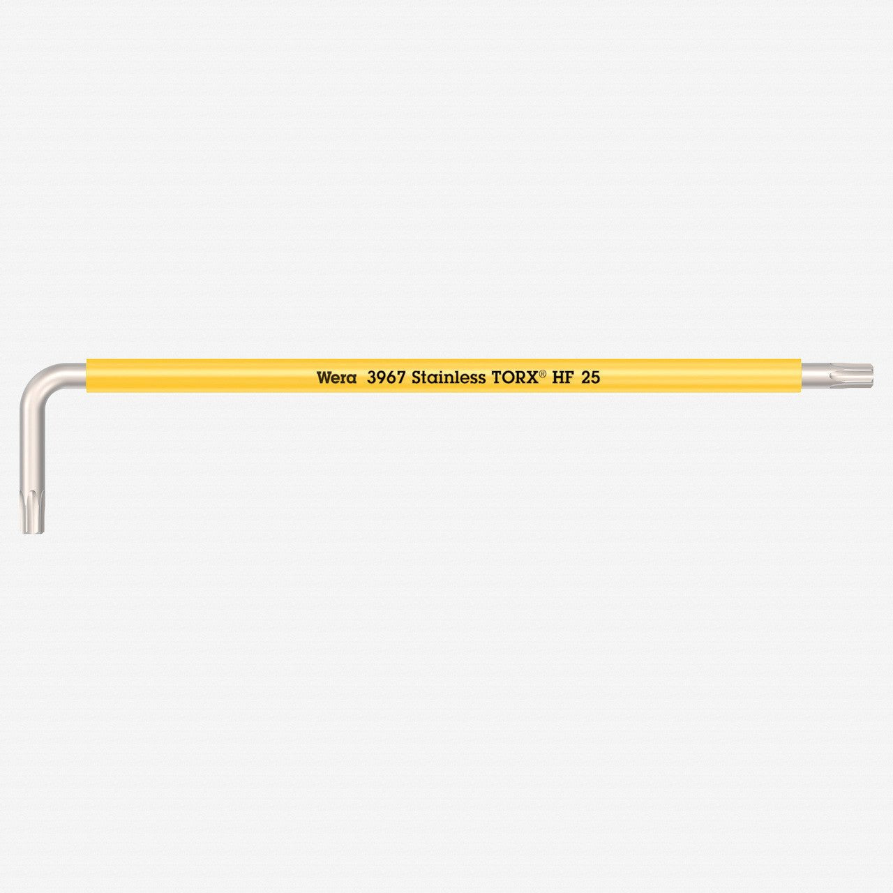 Wera 022685 Multicolor TORX HF Stainless L-key, T25 x 154mm (Yellow)