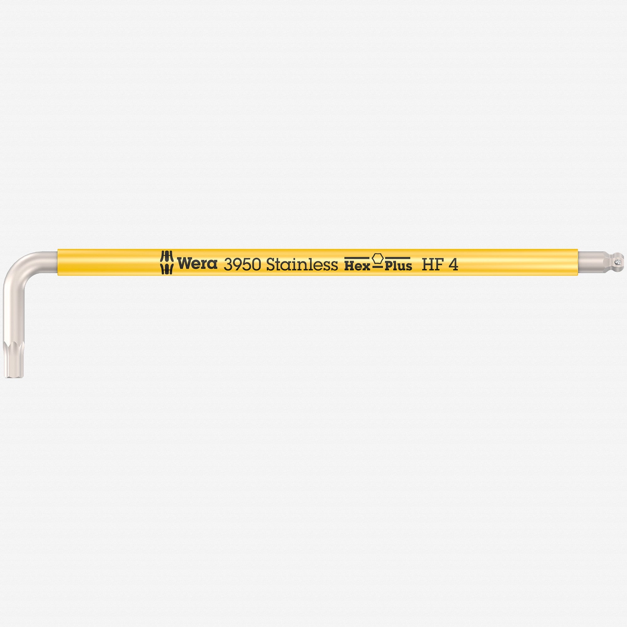 Wera 022694 SPKL Multicolor Stainless Metric Hex L-key with Holding Function, 4.0mm (Yellow)