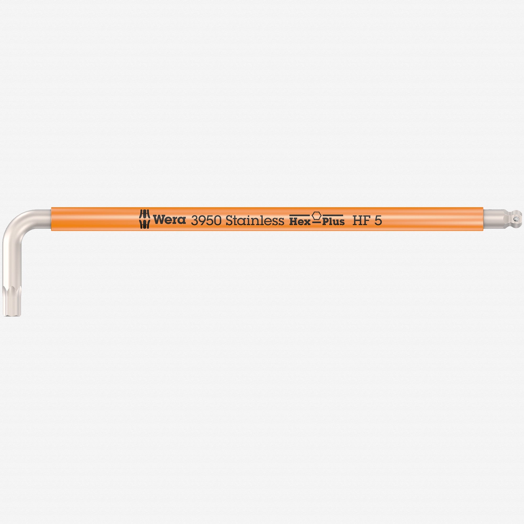 Wera 022695 SPKL Multicolor Stainless Metric Hex L-key with Holding Function, 5.0mm (Orange)