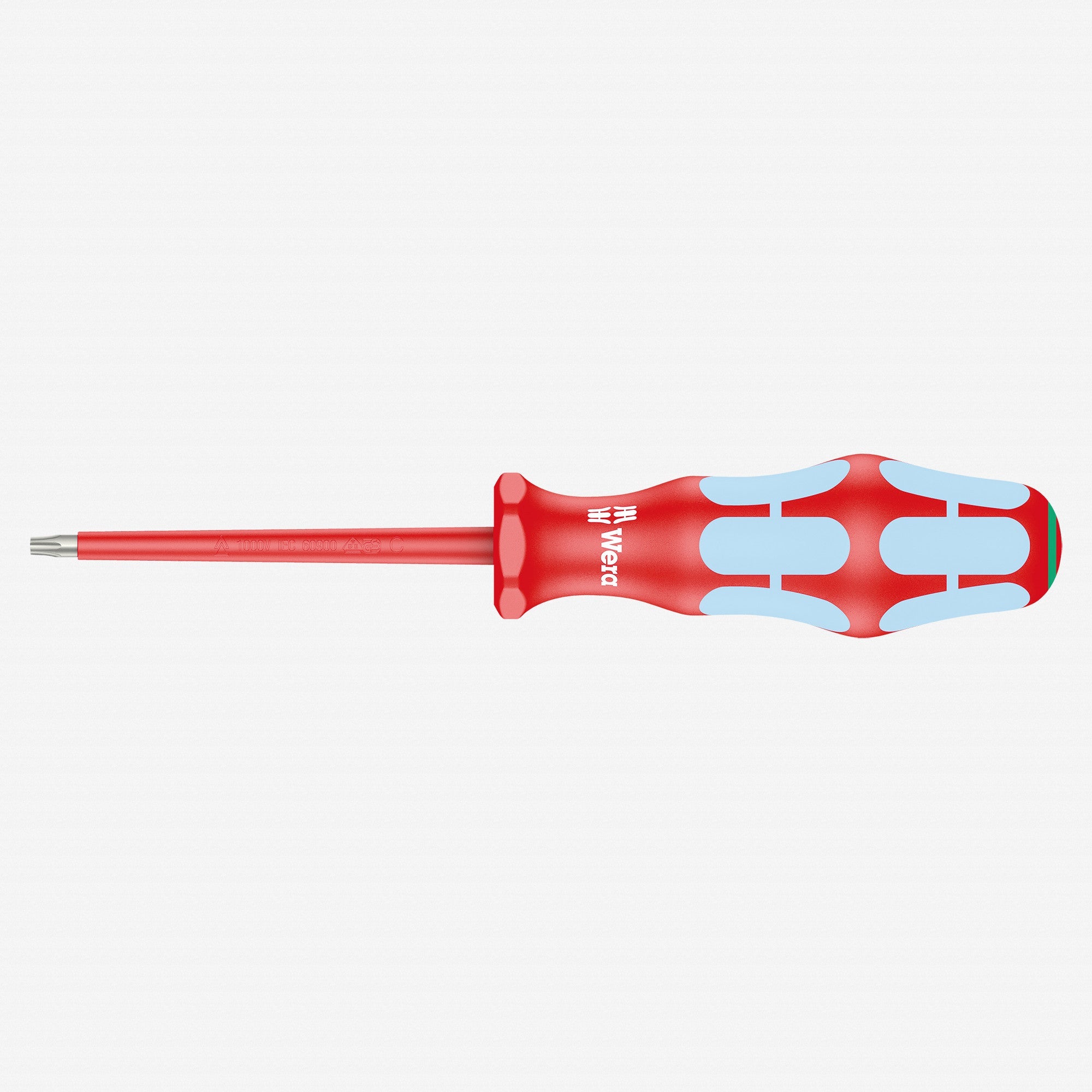 Wera 022763 Kraftform Plus VDE Stainless Steel TORX Screwdriver, T15 x 80 mm