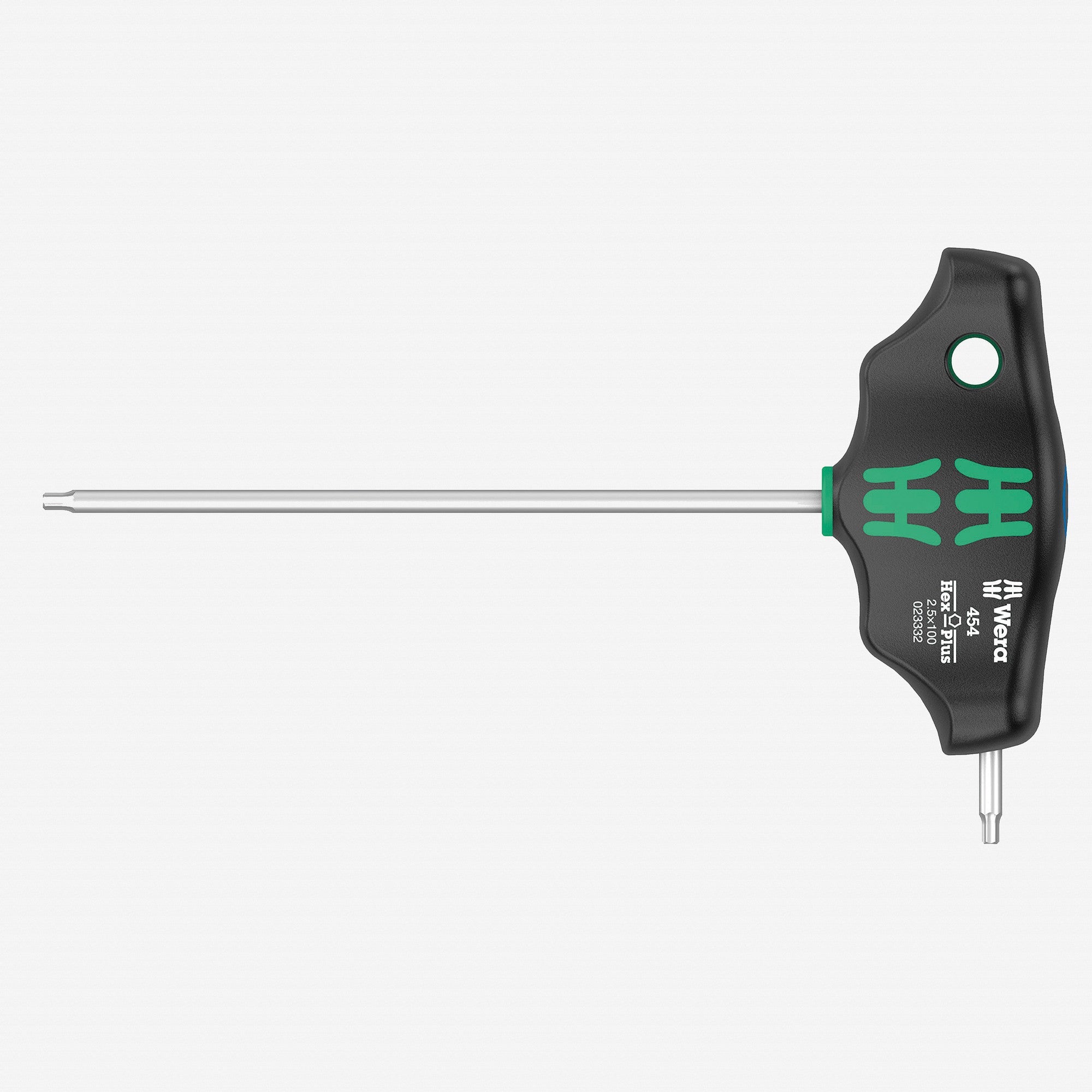 Wera 023332 Metric Hex-Plus T-handle, 2.5 x 100mm
